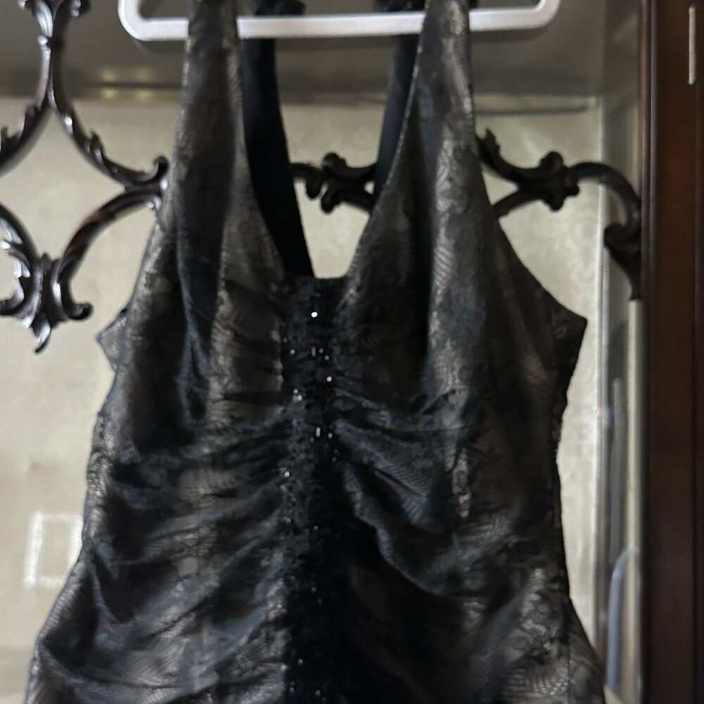 Kay Unger cocktail top. Size 4. $25